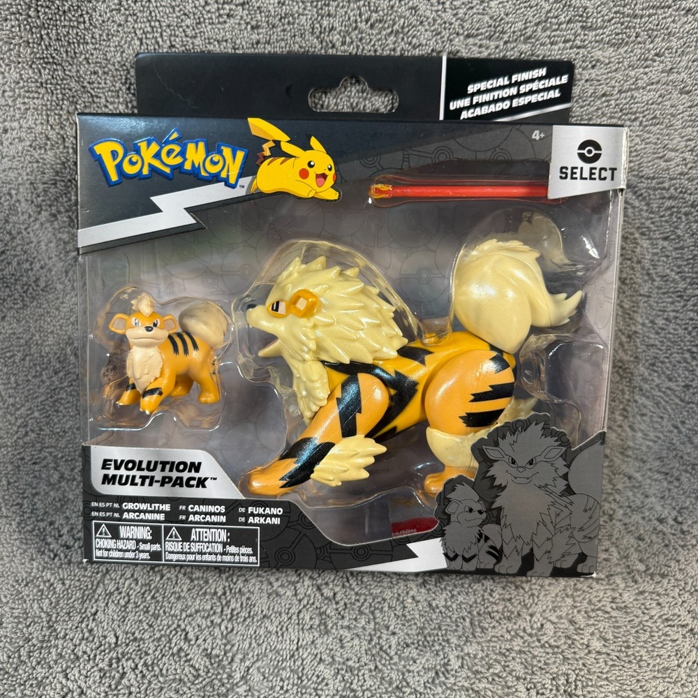 Pokemon Select Evolution Multipack (Growlithe, Arcanine)
